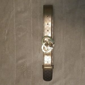 Patent Leather Guccissima Belt